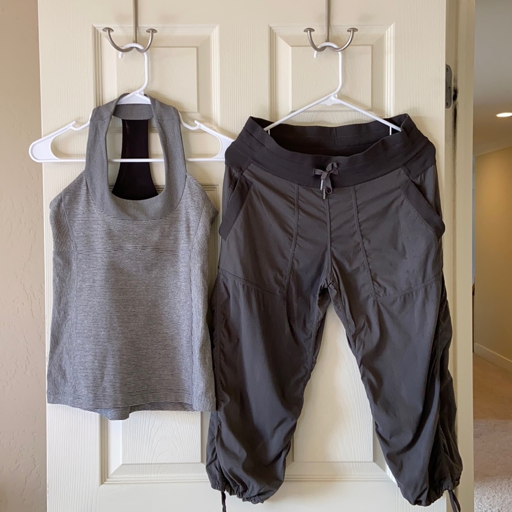 Awesome, utility style, Lululemon outfit.